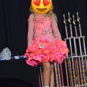 Lacey Jowers 5/7 High Glitz Pageant Dress